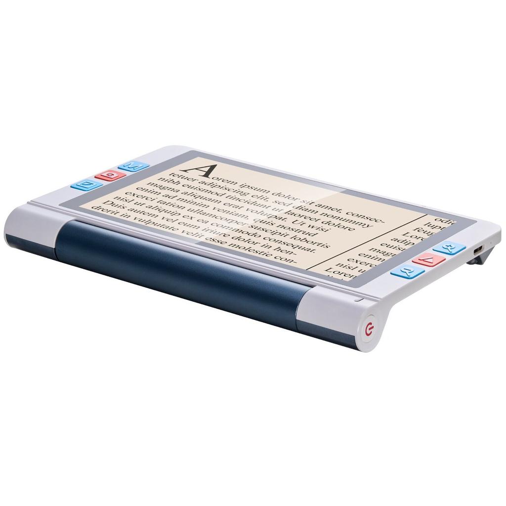 Tragbare Digitale Lupe, 203mm Touchscreen Elektronische Video-Lupe für Niedrigsehende, 2X - 20X Elektronische Lesehilfe mit 13MP Autofokus HD