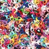 30 Stück/Los Bunte Legierung Hummerklauen Haken Lackiert Farben Beschichtet Hummerklauen Krallenverschlüsse DIY Schmuckherstellung Großhandel