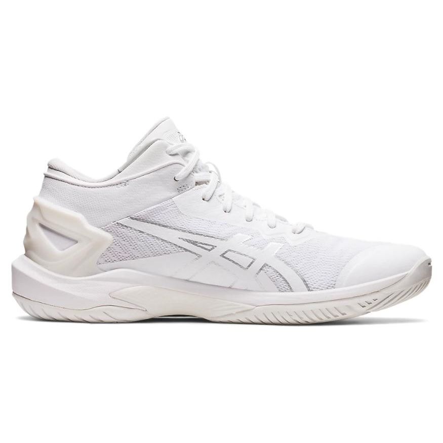 Asics Gel-Burst 27 Fashion Versatile Fabric Synthetic Leather Low-Top Basketball Shoes Men sneaker White 1063A066-100