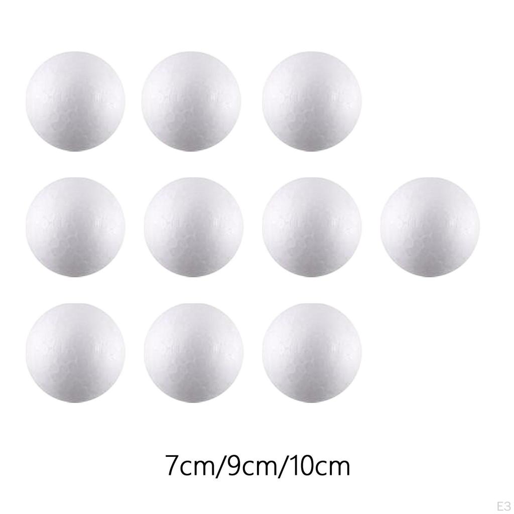 10 Pcs Foam Spheres for Crafting And Decoration