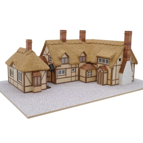 Woody Joe 1/87 Europäische Straßenserie, UK Holzmodellbausatz