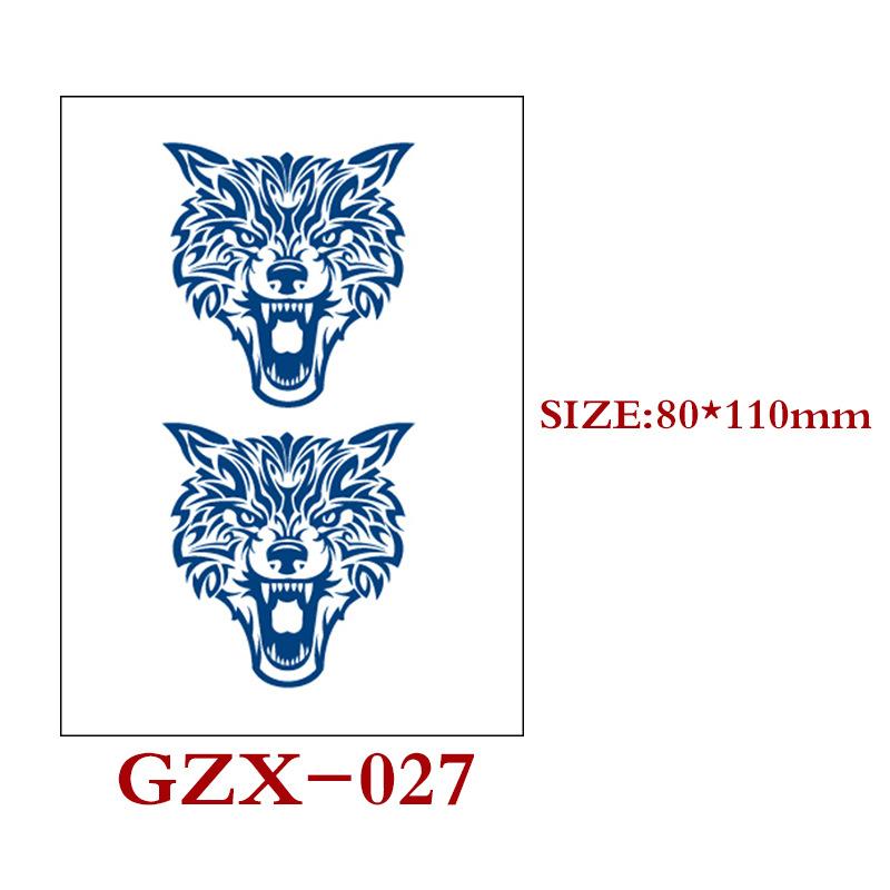 Herbal Semi-Permanent Tattoo Sticker, Semi-Permanent Tattoo Sticker, Waterproof, Sweat-Proof Tattoo