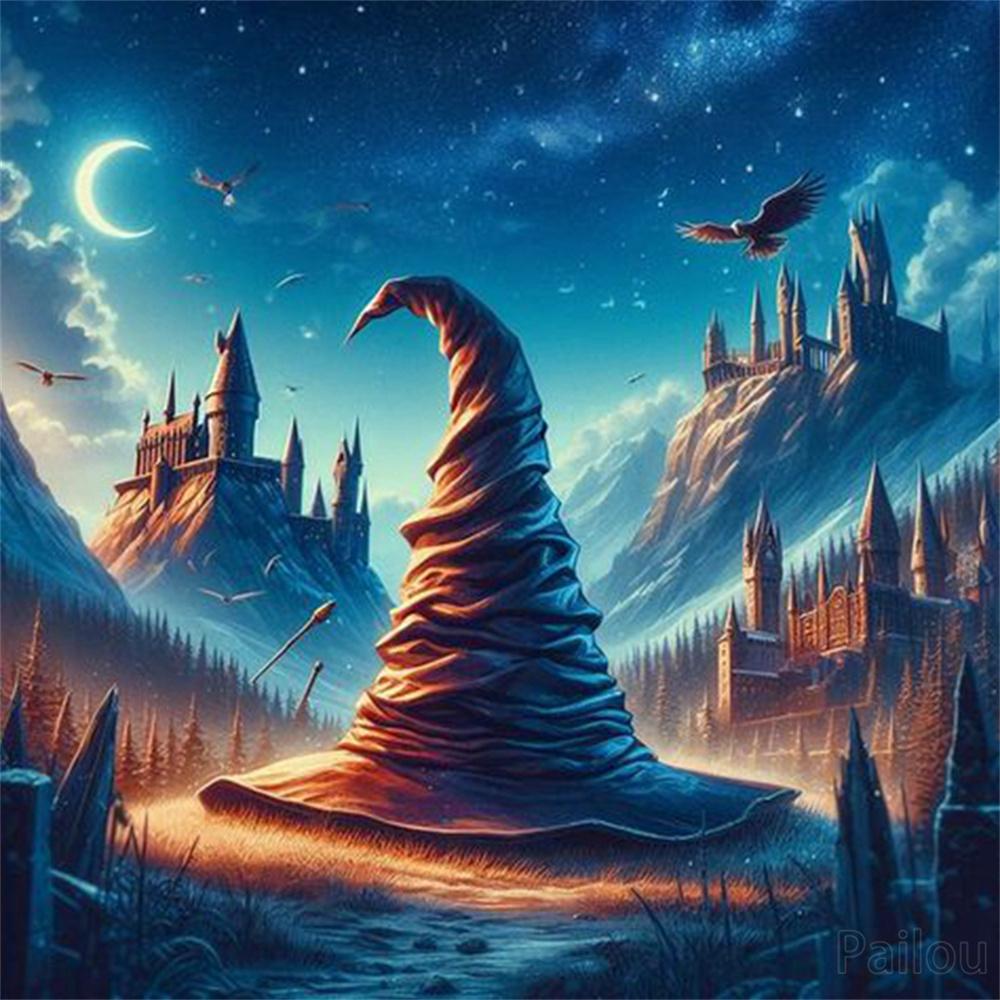 Halloween Dobby Elf Lord Voldemort 5D DIY Diamantmalerei Kunst Fantasy Severus Snape Magische Welt Kreuzstich Mosaik Heimdekoration