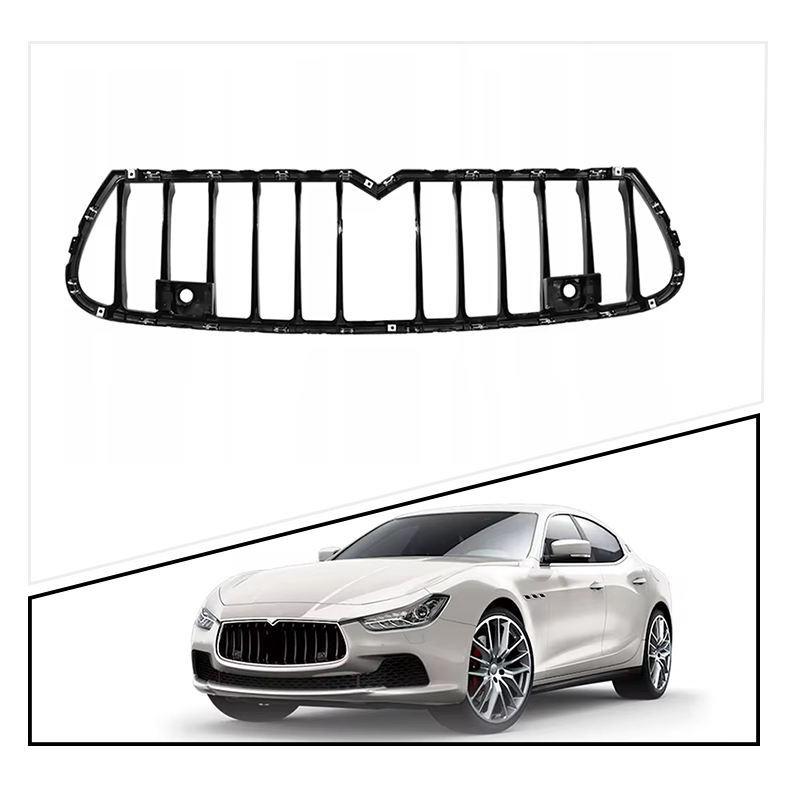 2018 Maserati Ghibli Front Bumper Grille - Black & Chrome