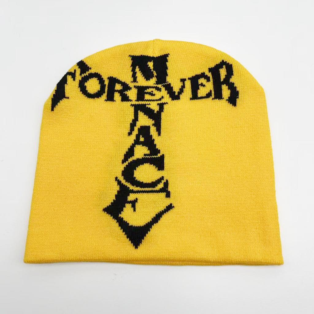 Halloween Series Jacquard Knitted Hat European and American Fashion Skull Portrait Beanie Pullover