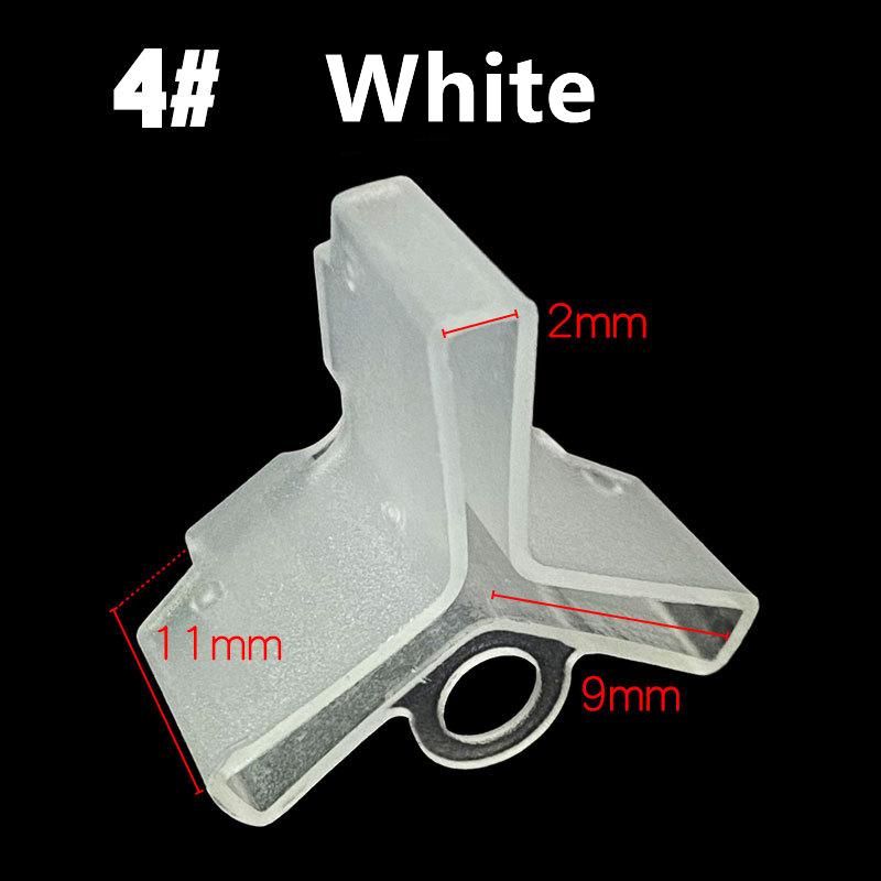 50 ks/lot Odolné ochranné krytky Kryt háčku na ryby Bezpečný trojháček Rybářské vybavení Lehké příslušenství s drážkami Rukávy Nástroje