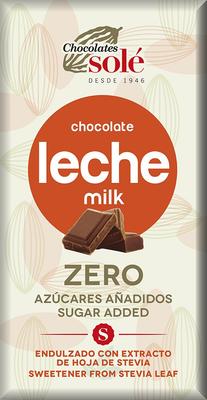 Milk Chocolate Without Added Sugar with Stevia KETO 100 G