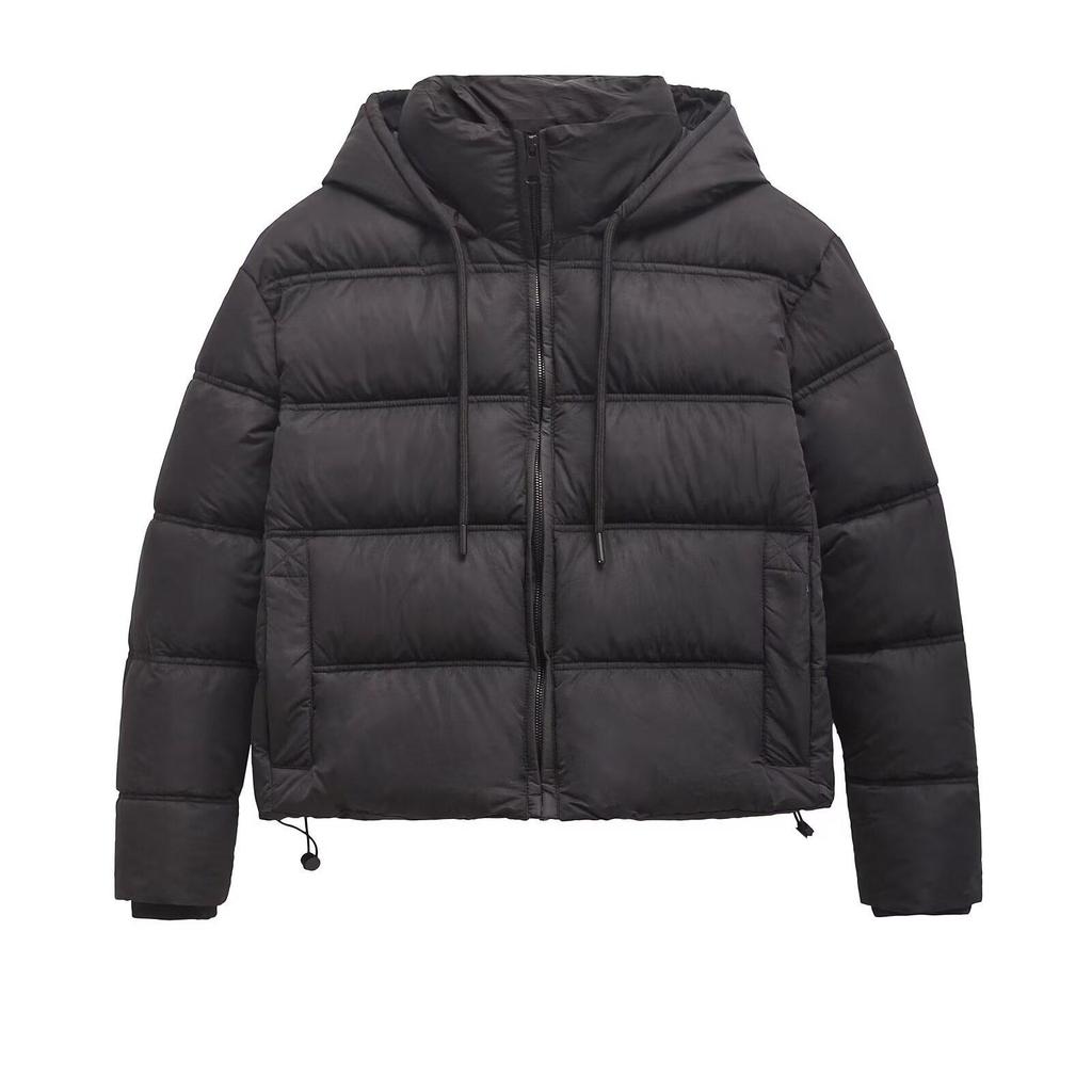 2024 Winter Damen Kapuzen-Baumwolljacke - Europäischer & Amerikanischer Stil