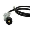 4FT Propane Hose Propane Adapter Hose Cleaner Heating Experience Enhanced Safety Assurance Integrated Propane Filter
