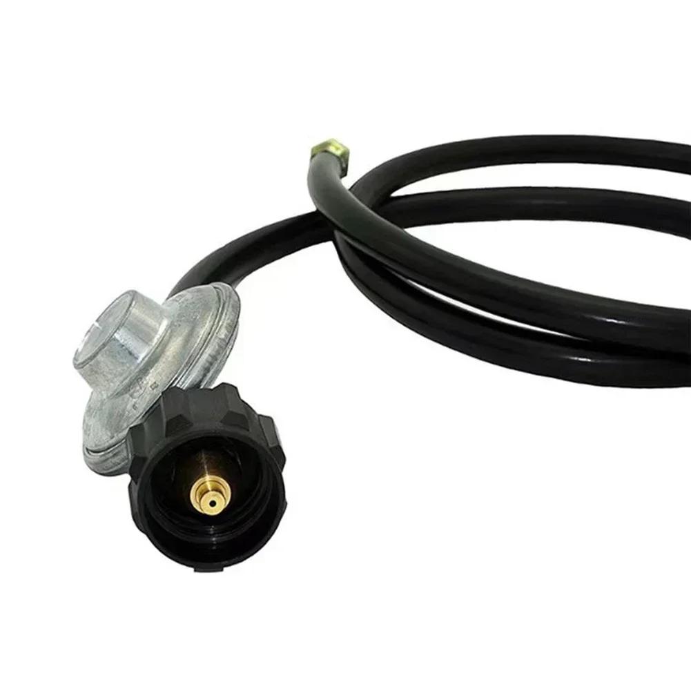 4FT Propane Hose Propane Adapter Hose Cleaner Heating Experience Enhanced Safety Assurance Integrated Propane Filter