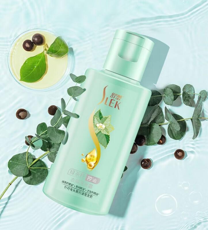 SLEK Long-Lasting Oil Control Anti-Dandruff Green Tea Seed Shampoo