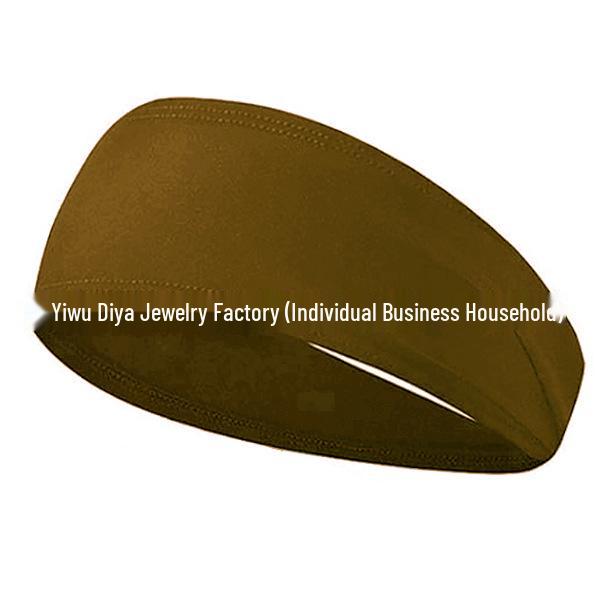 European & American Men s Quick-Dry Fitness Headband: Sweat-Wicking, Running, Yoga, Sweat-Absorbing E18
