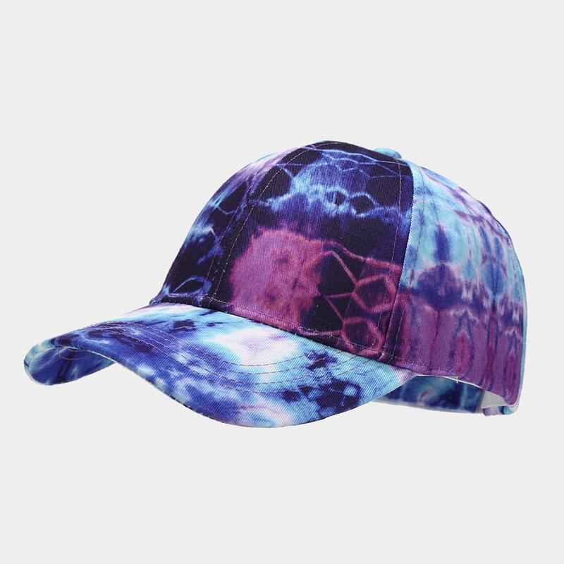 Fashion Printed Baseball Cap Unisex Colorful Graffiti Design Trendy Summer Outdoor Cap for Men And Women