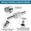 Fuel Tank Vent Rollover Valve, Alpha Rider 304 Stainless Steel Breather Rollover Vent Valve For Kawasaki KRX 1000 With Steel Ball