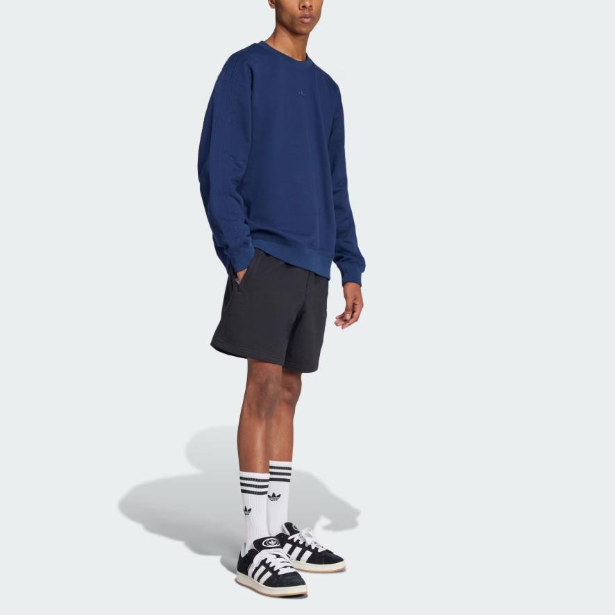 Adidas Originals Premium Essentials Fashion Comfortable Simple Versatile Casual Shorts Men Shorts Black JC9577