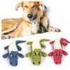 Pet Chew Toys Interactive Cartoon Animal Plush Alligator Shape Dog Sound Toy Gnawing Grinding Teeth Training Supplies