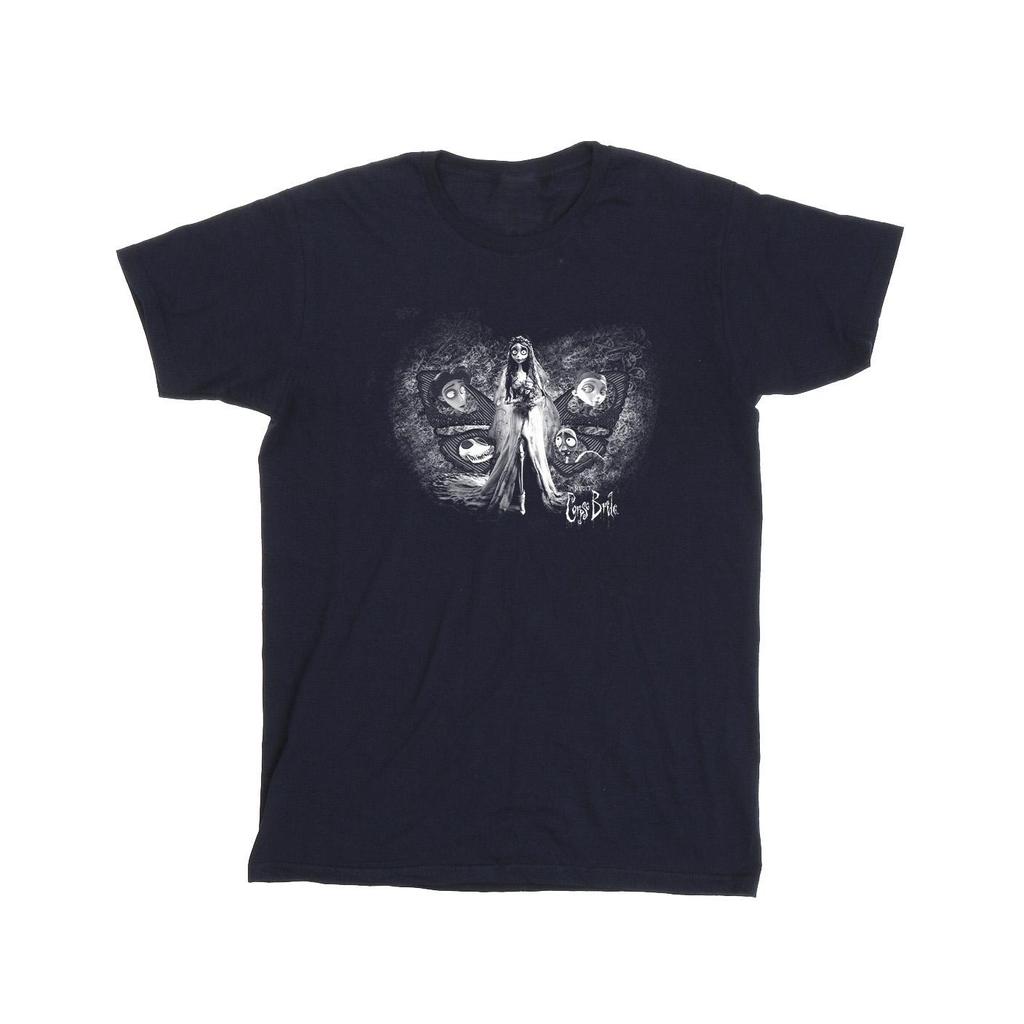 Corpse Bride Mens Emily Butterfly T-Shirt