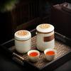 Merchandise Tea Set Travel Portable Express Cup Outdoor Double Tea Maker Ceramic Couple Cup Travel Teacup