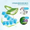 Silicone Toe Separators for Overlapping Toes & Hammer Toes, Ergonomic Toe Straightener for Yoga & Daily Relief, 1 Pair