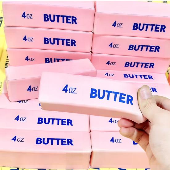 Squeeze Butter Toy, Slow Rising Butter Sticks, Soft Foam Slow Rebound Squeeze Toy, Portable Anxiety Relief Sensory Toy for Adults Kids