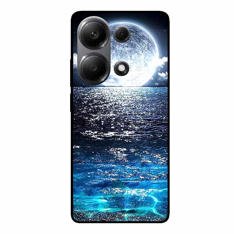 For Xiaomi Poco M6 Pro Cases Poco F6 Pro M6 4G 5G Poco X6 X5 PRO Black Soft TPU Silicone Phone Covers for Xiaomi Poco M6 5G 5G
