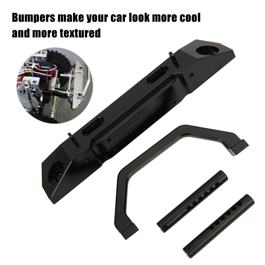 RC Aluminum Alloy Front Bumper Front Anti Collision Bar for RGT 1 10 Monster Truck Off Road Rock Cruiser EX86100