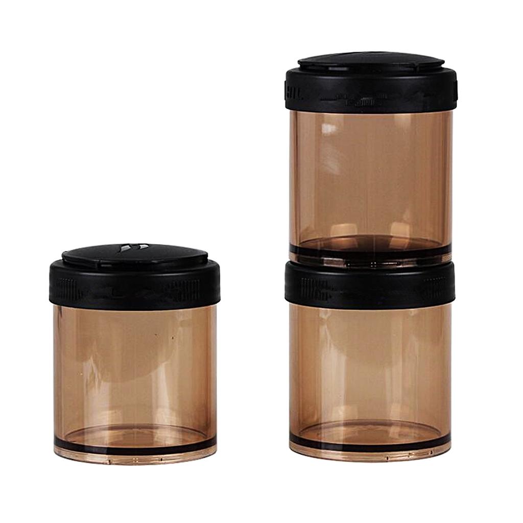 Buy Plastic Stacking Stackable Tea Coffee Sugar Kitchen Storage