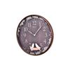 SEIKO Quartz Movement Polyester Plastic Shell Wall Clock Unisex White QXC237B QXC237B