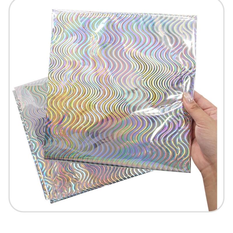 PET Tablecloth Waves Pattern Colorful Disposable Table Cover Party Decors For Outdoor Indoor Use And Family Gatherings