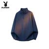 Felpa da uomo casual con zip a mezza lunghezza