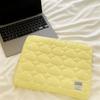 Korean Style Laptop Sleeve Padded Tablet Protective Case Soft Laptop Bag  Notebook Storage