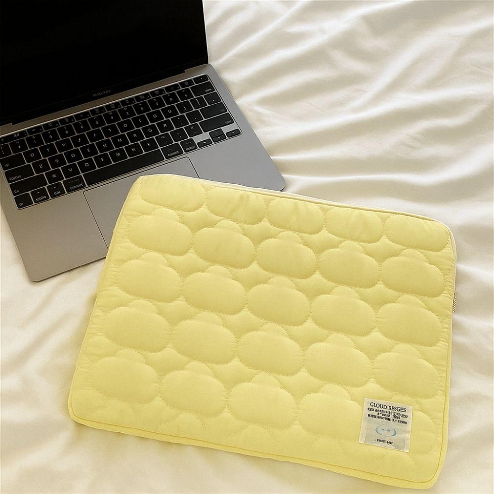 Korean Style Laptop Sleeve Padded Tablet Protective Case Soft Laptop Bag Notebook Storage