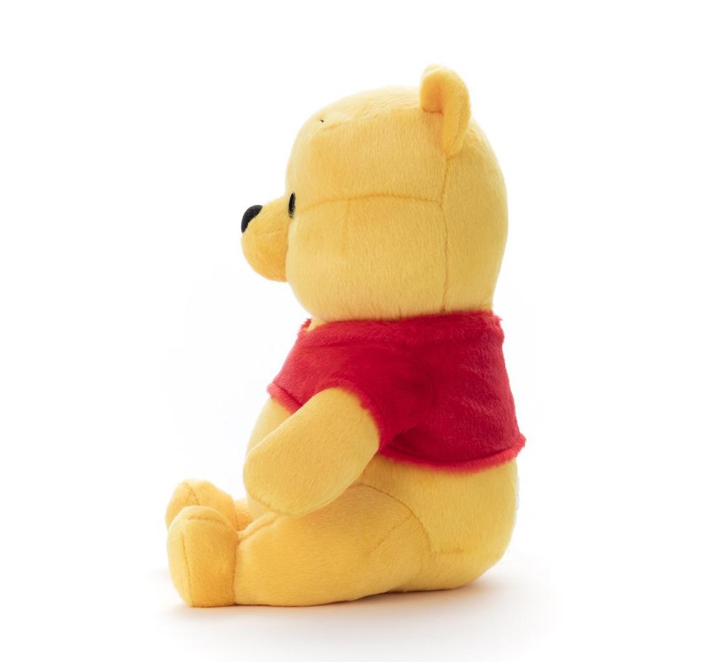 Disney Good Look Plush Toy Medium Winnie the Pooh Sitting Height 25cm