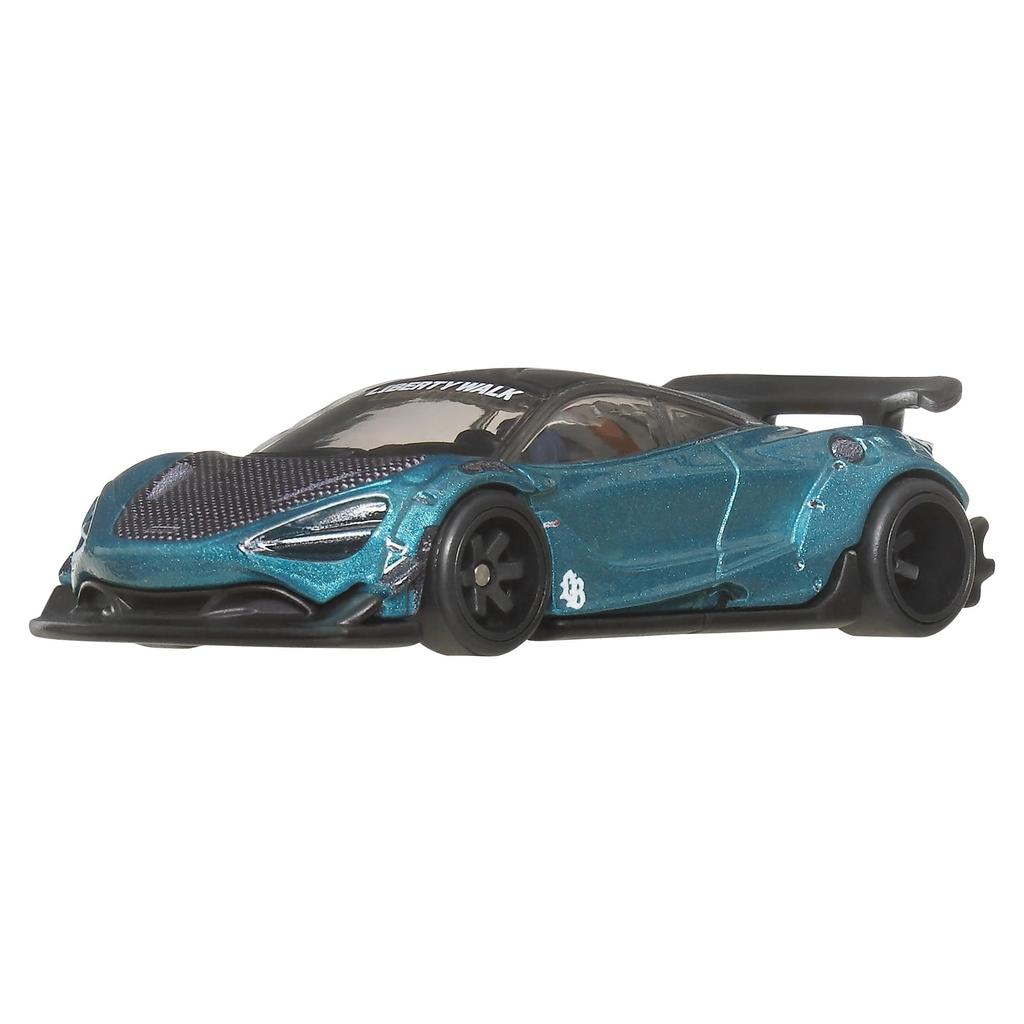 Hot Wheels Car Culture Silhouette Liberty Works McLaren 720S Vehicle Toy Miniature Car for Ages 3 and JBK47 Up, Green,