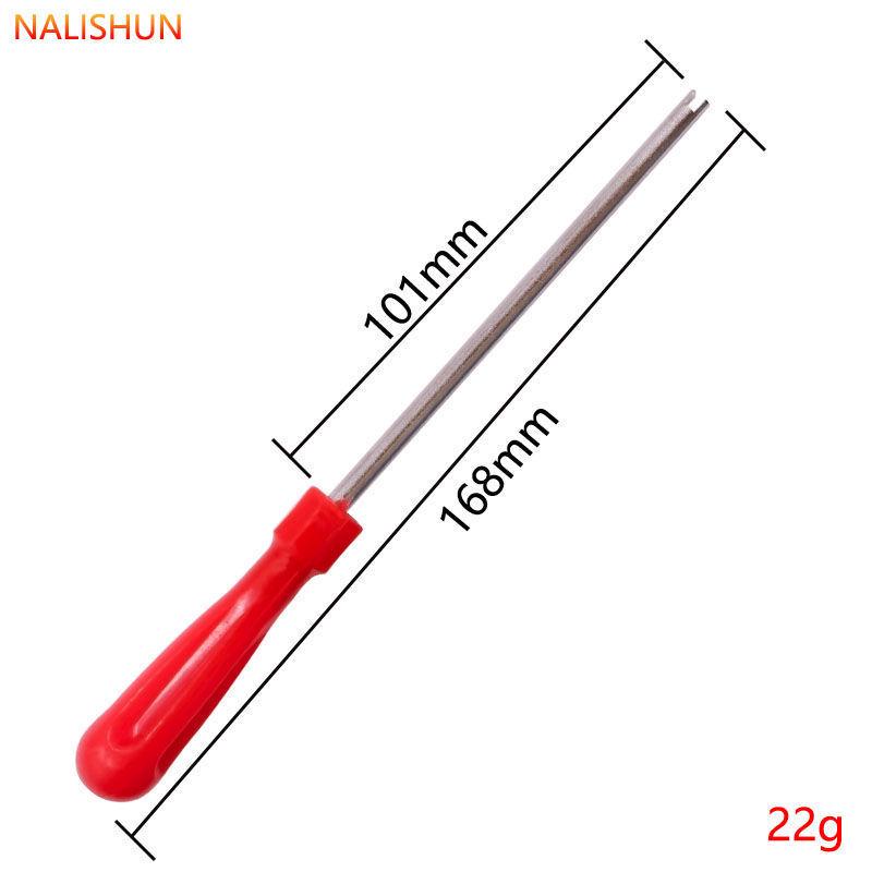 Dual-Function Valve Core Wrench & Deflation Needle Tool for Motorcycle Maintenance