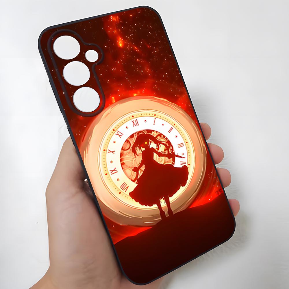 Anime Date A Live Tokisaki Kurumi Niedliche Handyhülle Für Samsung S26 Ultra S25 Edge Ultra S23 S22 S21 S20 Ultra Plus S24 Fe Glas C