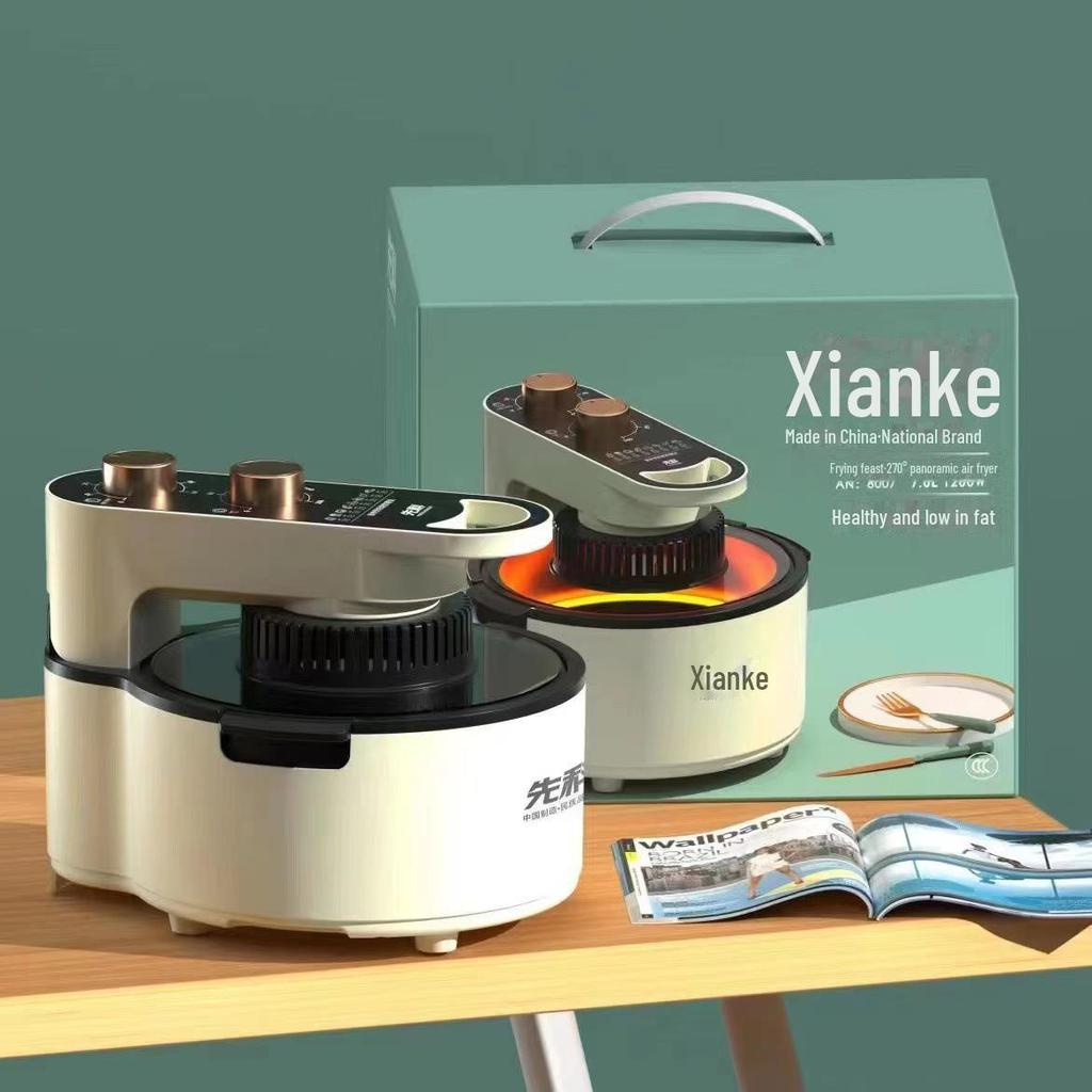 Xianke Multifunctional Smokeless Air Fryer – Large Capacity Electric Oven
