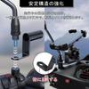 Bike Handlebar Clamp Bar Easy Installation Black Aluminum Multi Holder