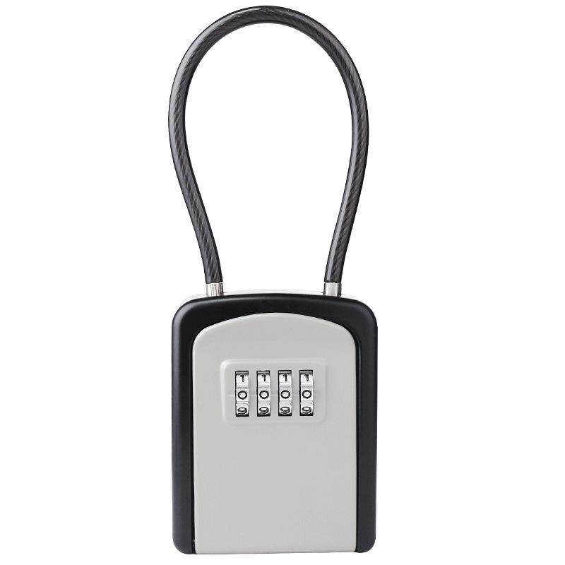 

Cross-Border Wall-Mounted Metal Key Box for Hotels and Construction Sites