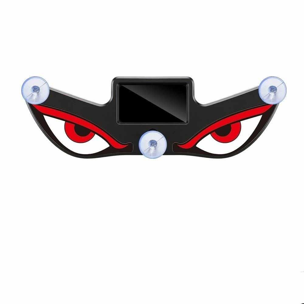 Blinking Moving Eyes Solar Demon Eye Light Anti-Rear-End Light  Universal Car Fit