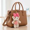 Soft Bear Plush Toys Pendant Bag Accessories Soft Plush Bear Toy  Backpack Decor