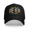 Individuell Aussehend Wie Es Bierzeit Ist Baseballkappe Sport Unisex Verstellbar Dad Hat Herbst Snapback Hüte