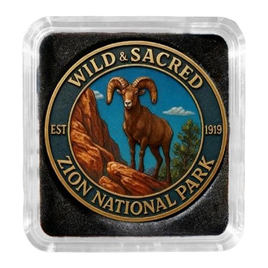 

Лимитированная серия монет национальных парков Сплав Свобода Исследование Художественные монеты Памятный Значимый подарок G