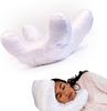 Beauty Pillow Ergonomic Portable Side Sleeping Pillow Comfortable Anti Wrinkle Face Pillow Cervical Neck Beauty Pillow