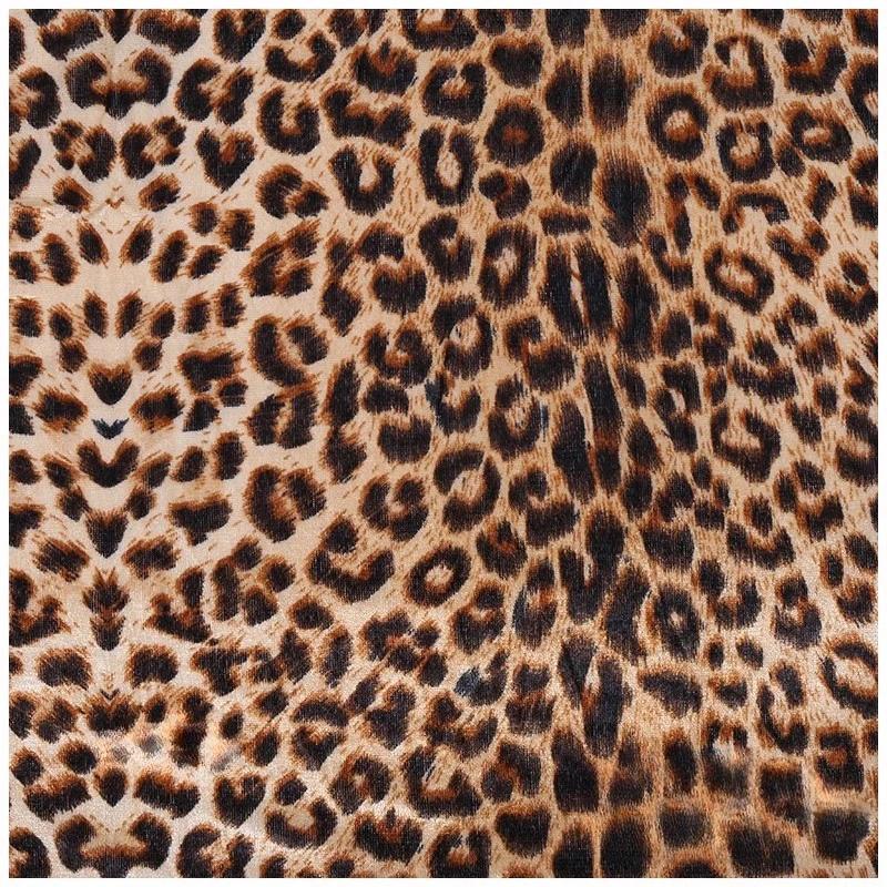 100x150cm Zlatá sametová látka se zvířecím potiskem Tygr Leopard Zebra Potisk Látka na pohovku Hračky Látka na společenské oblečení