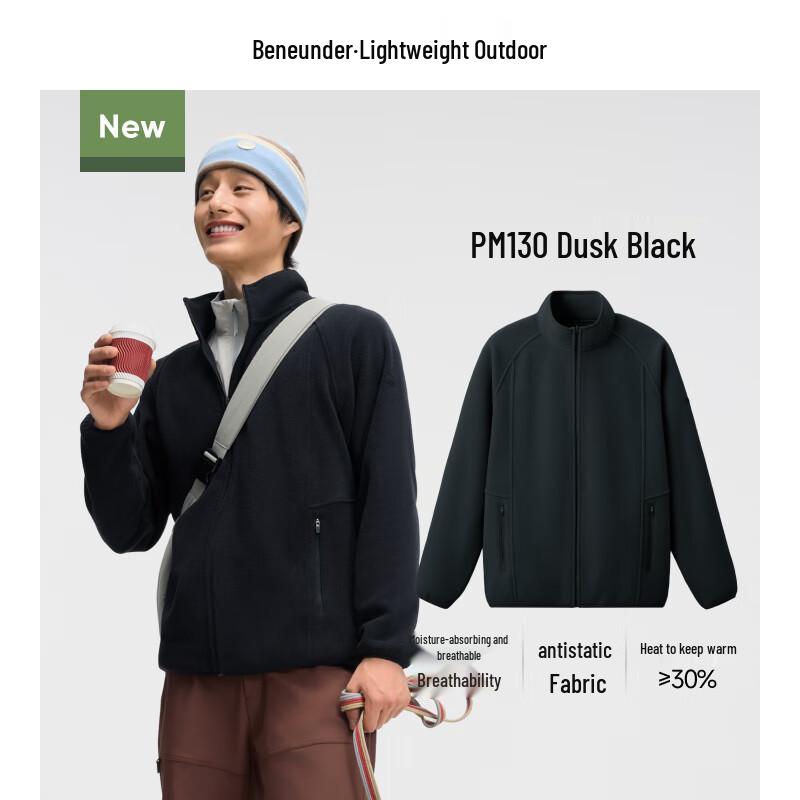 Beneath the Banana Men's PM130 Lightweight Micro-Fleece Jacket