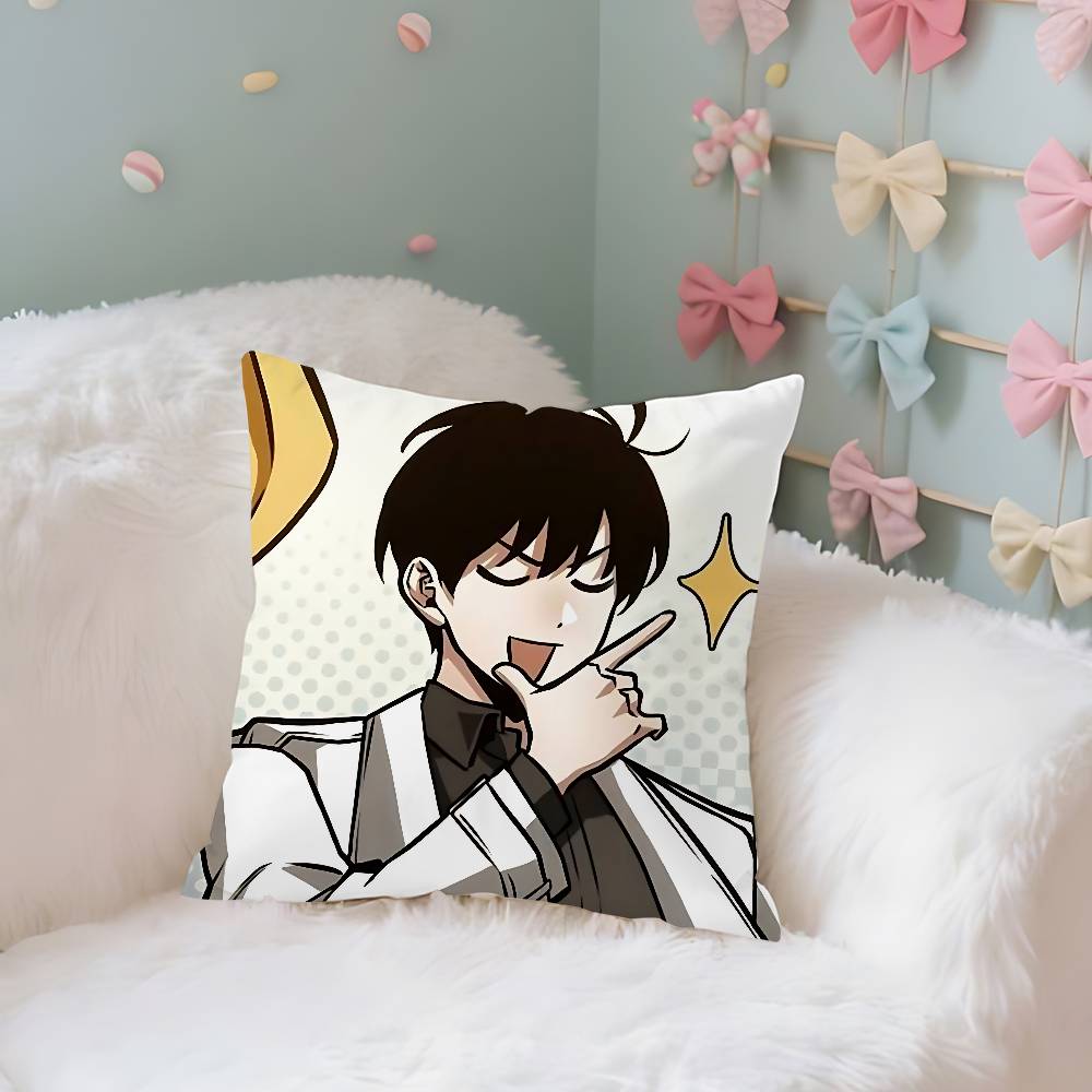 Kim Dokja ORV Case Plush Fabric Soft Pillowcase Double Sided Print Cushion Cover Household Gifts