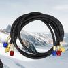Rubber Material R410A 1/4'' SAE  Charging Hose Set HVAC Air Condition Refrigerant Charging Hoses 4000psi burst/800psi Max