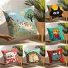 2 Funny And Quirky Party Animals Pillow Case Home Living Room Decoration Linen Pillowcover Pillow Cases Cushion Cover