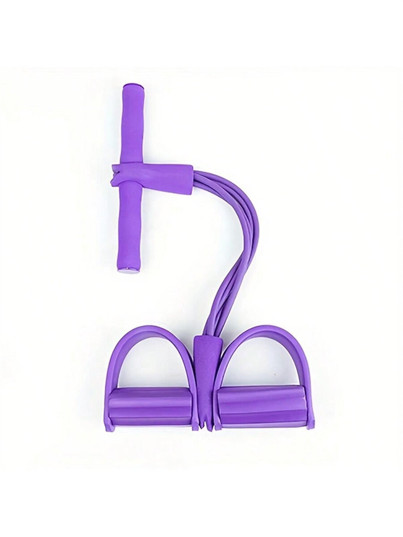 

Подтяните и приведите в тонус все тело с помощью педальных эспандеров - Оборудование для йоги для растяжки живота, талии, рук и ног! фиолетовый